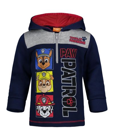 Детский флисовый худи Paw Patrol Chase Marshall Rubble с молнией