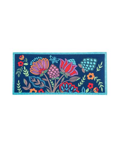Коврик Evergreen Sweet Surrender Sassafras для дома и улицы, 1'10"x10" Multicolored