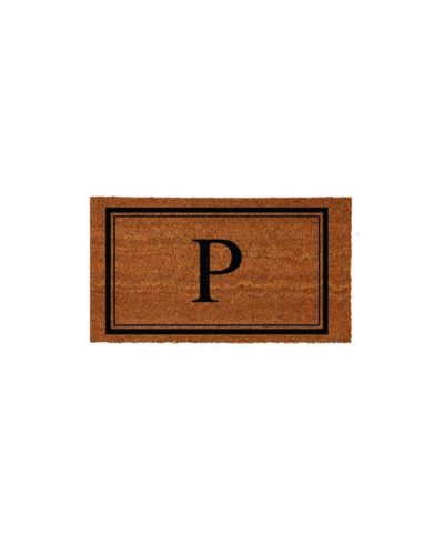 Коврик Evergreen Monogram 28" x 16", буква P