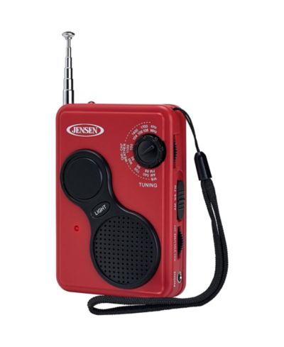 Радио Jensen JEP-100 AM/FM с фонариком