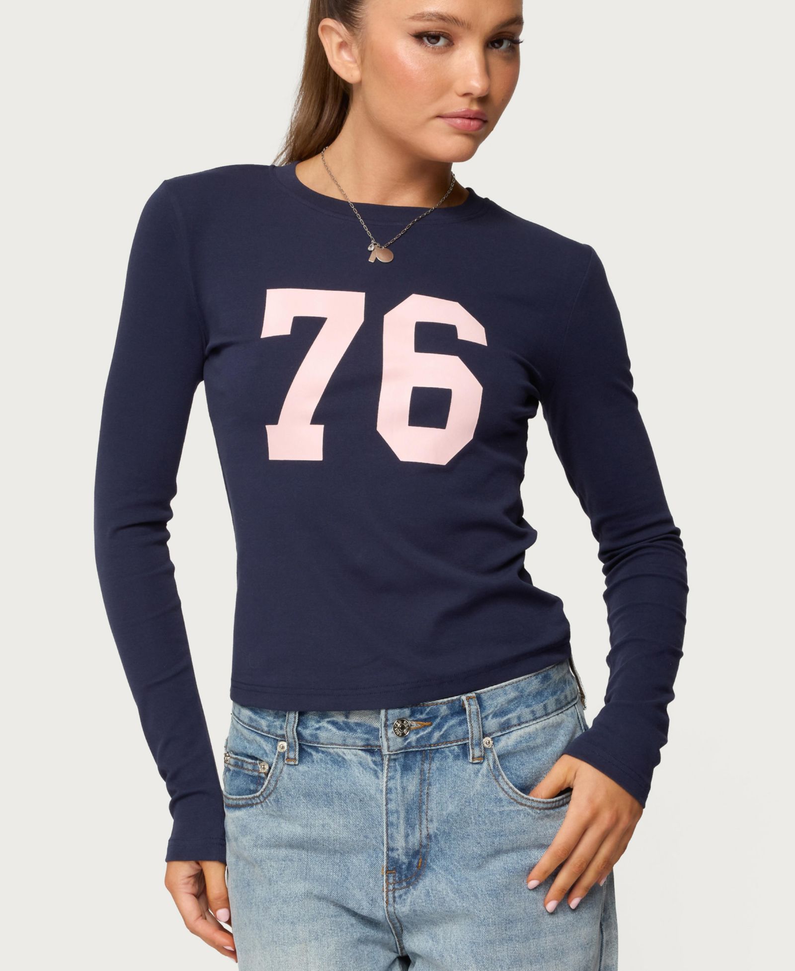 Edikted Women's 76 Long Sleeve T Shirt