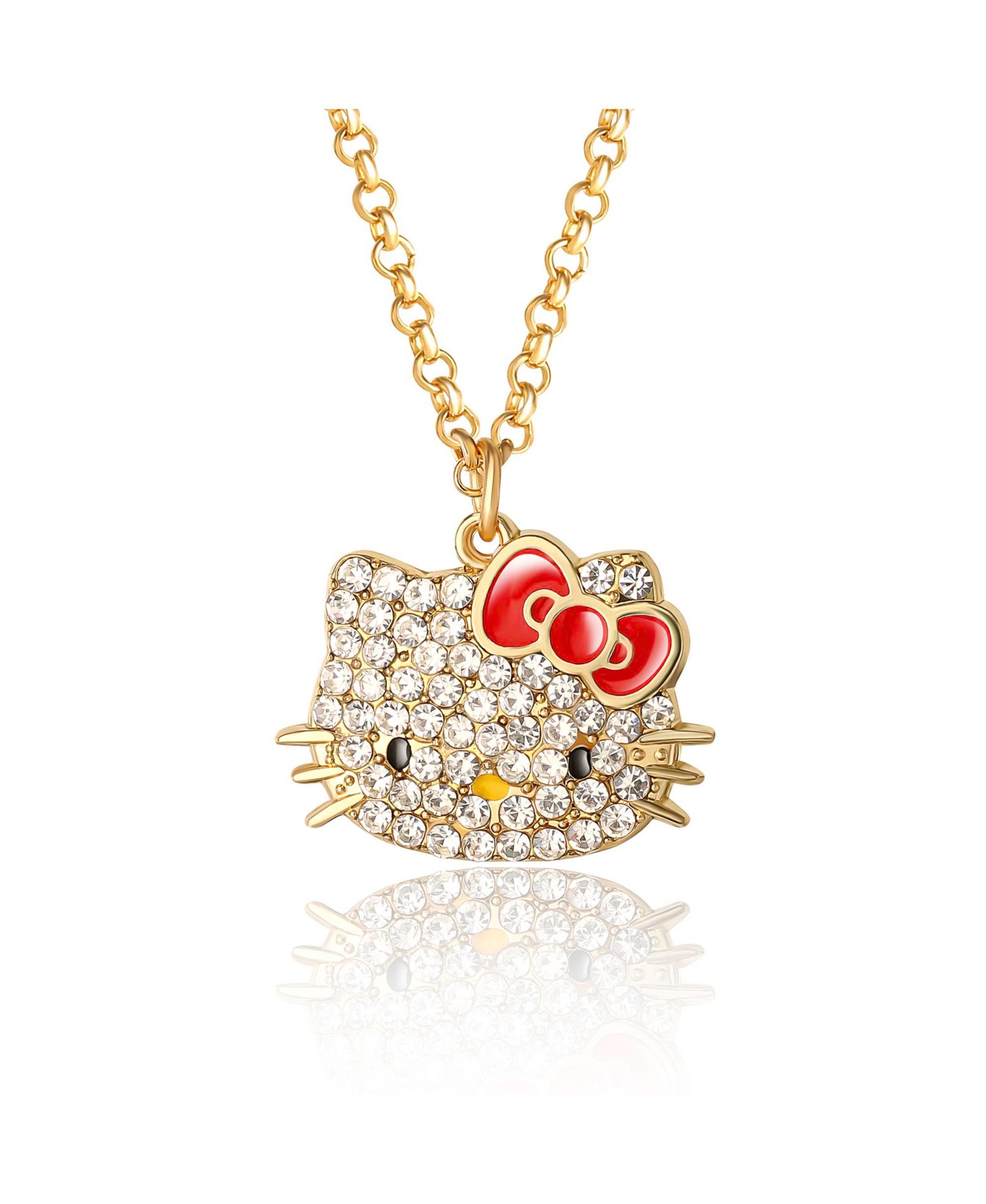 Ожерелье Hello Kitty Sanrio Pave Crystal