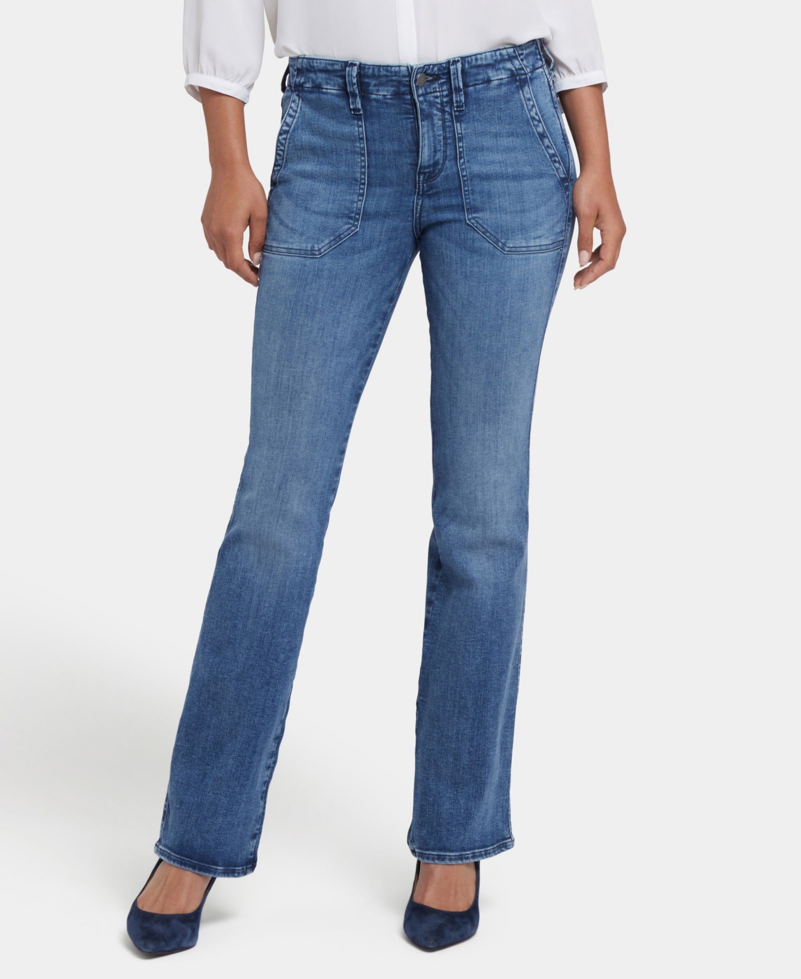 NYDJ Женские джинсы Barbara Bootcut Utility