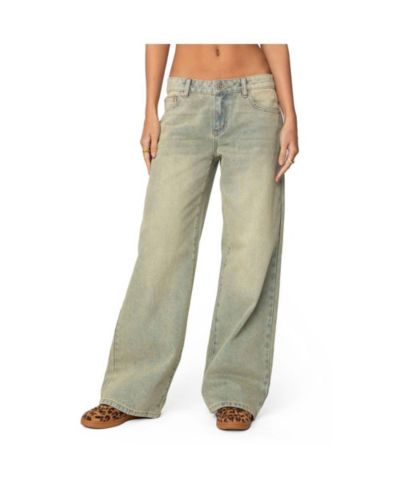Женские джинсы Edikted Ace Low Rise Baggy