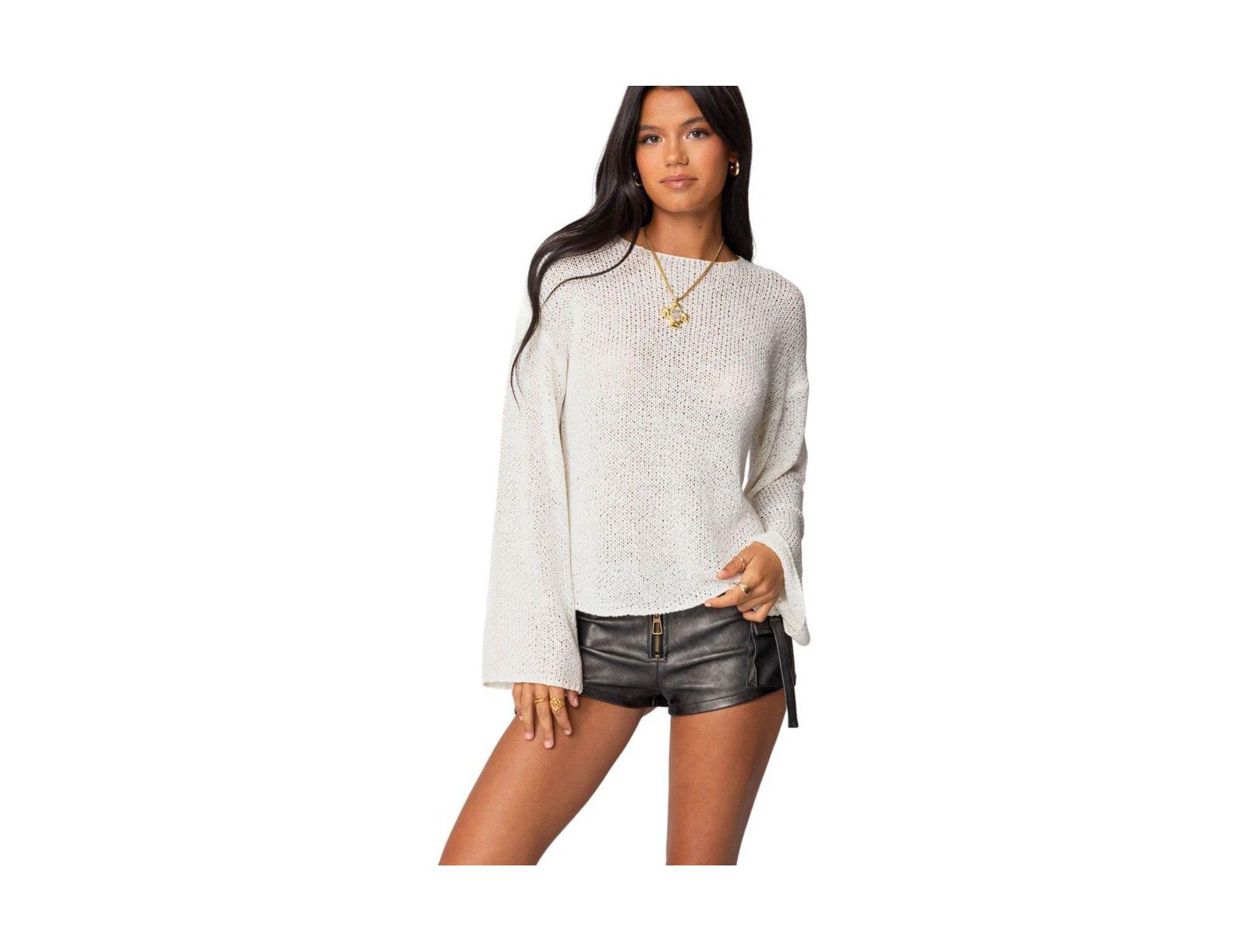 Женский джемпер Edikted Drop Shoulder Light Knit