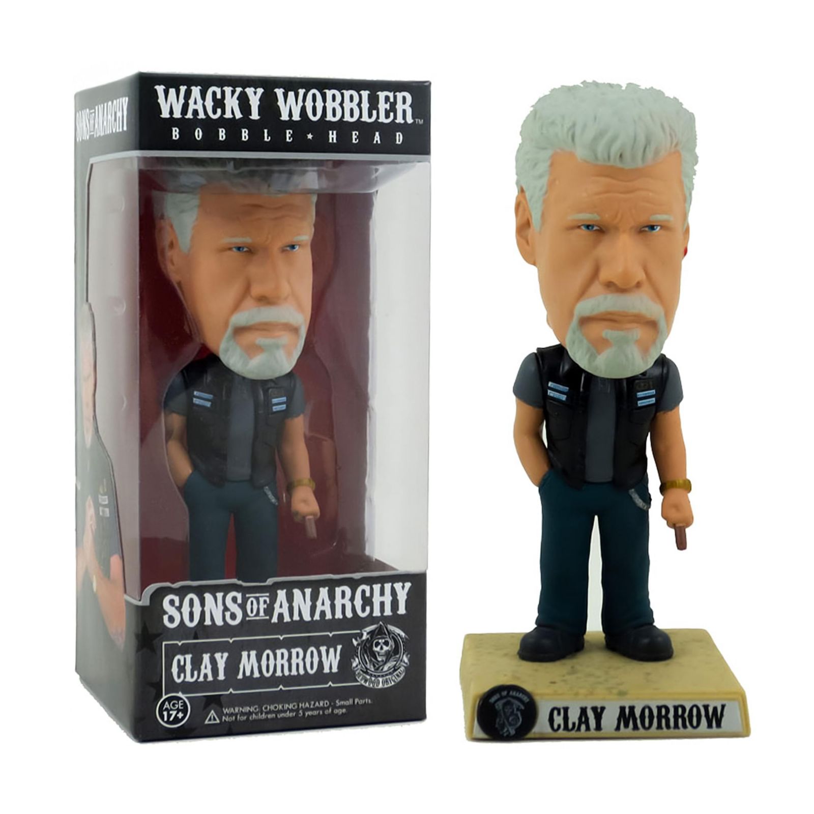 Фигурка Funko Sons of Anarchy Clay Morrow 6" Wacky Wobbler, возраст 17+