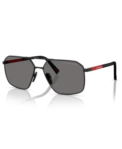 Мужские поляризованные солнцезащитные очки PRADA PSA50S