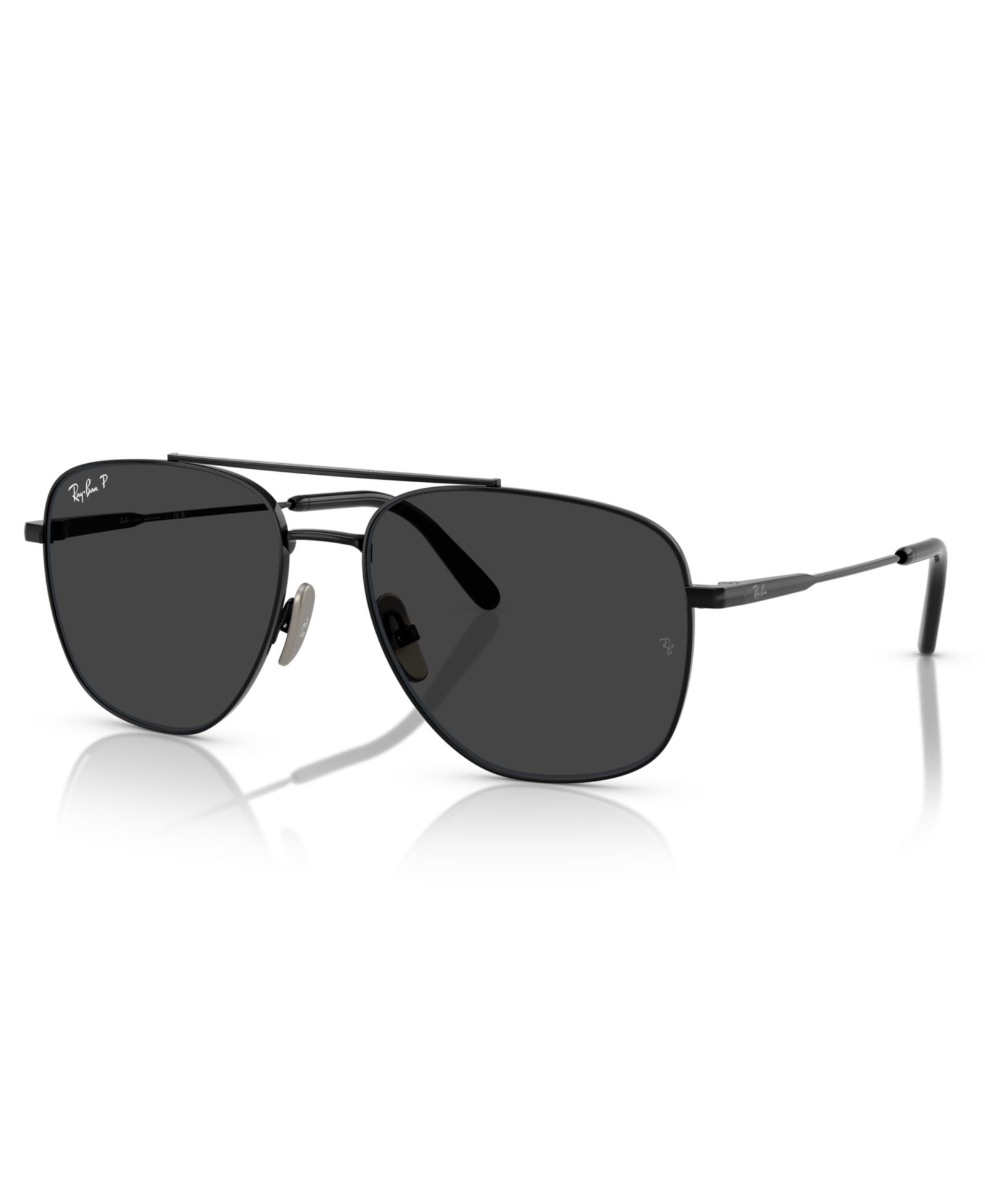 Ray-Ban Унисекс поляризованные солнцезащитные очки William Titanium RB8097