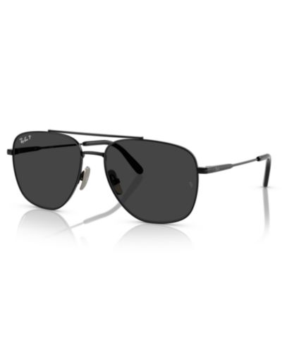 Ray-Ban Унисекс поляризованные солнцезащитные очки William Titanium RB8097