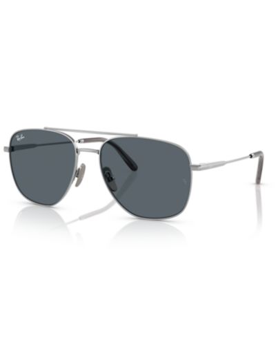 Унисекс солнцезащитные очки Ray-Ban William Titanium RB8097
