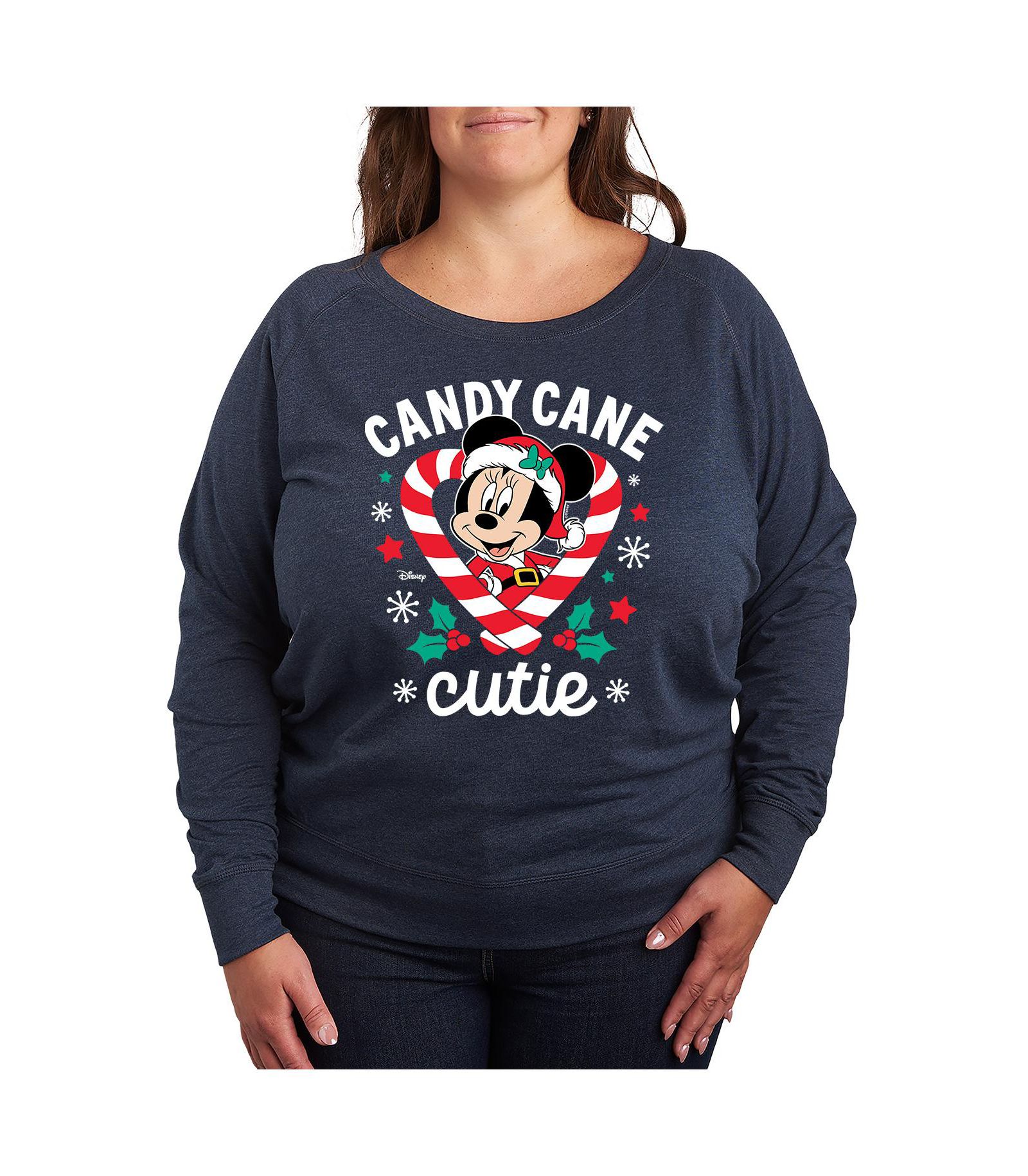 Пуловер Hybrid Apparel Plus Size Disney Candy Cane с графическим принтом