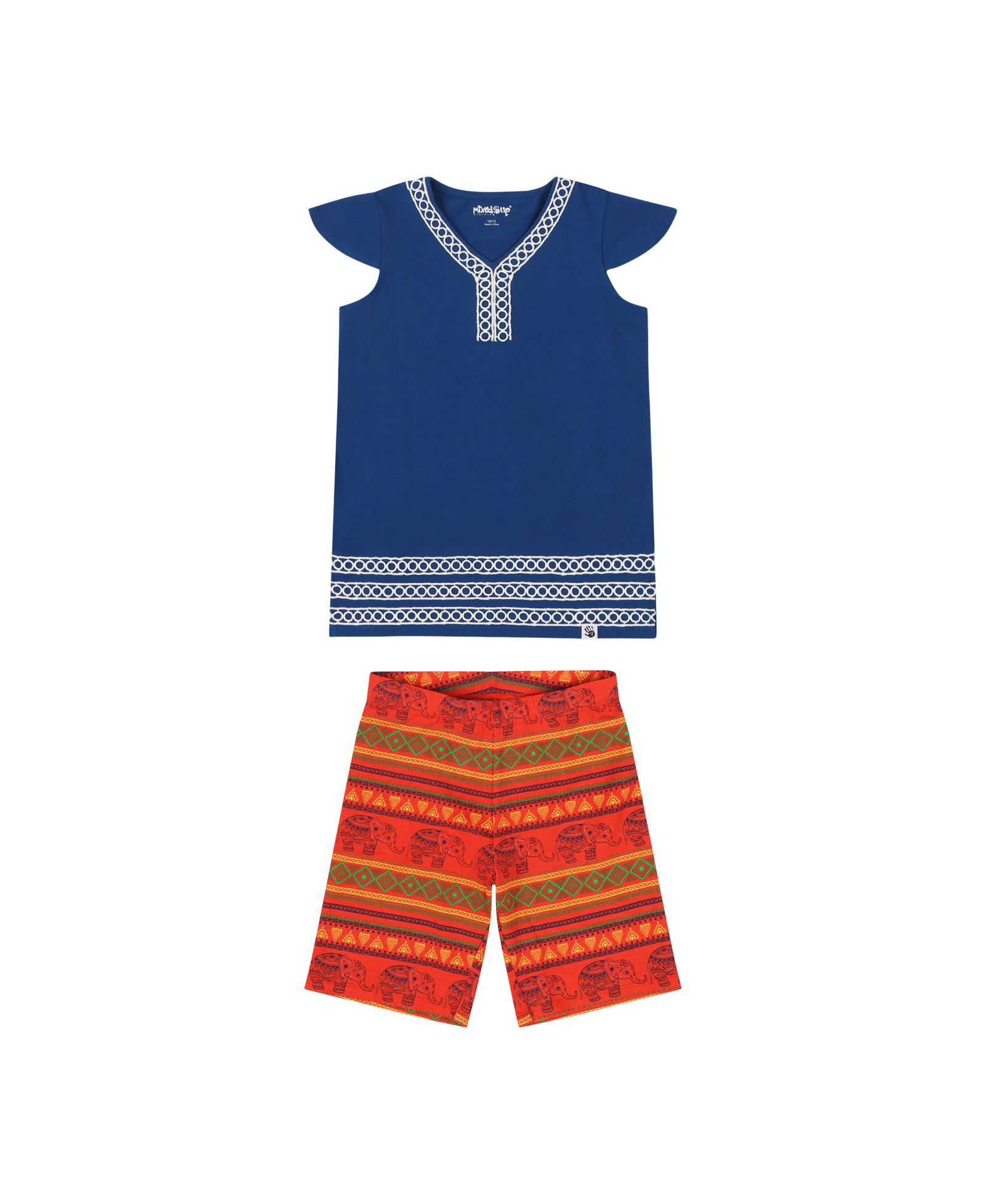 Комплект Mixed Up Clothing Burda: туника и шорты для девочек