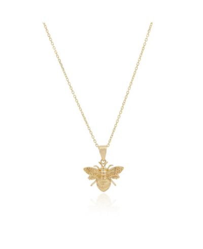 The Lovery Gold Bee Necklace 14K Gold