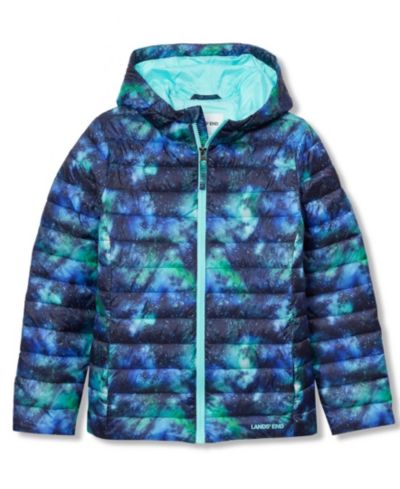 Куртка Lands' End FeatherFree Insulated Hooded Packable для девочек