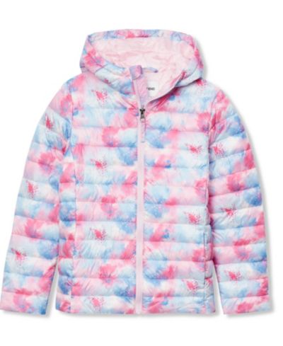 Pink cotton candy splash