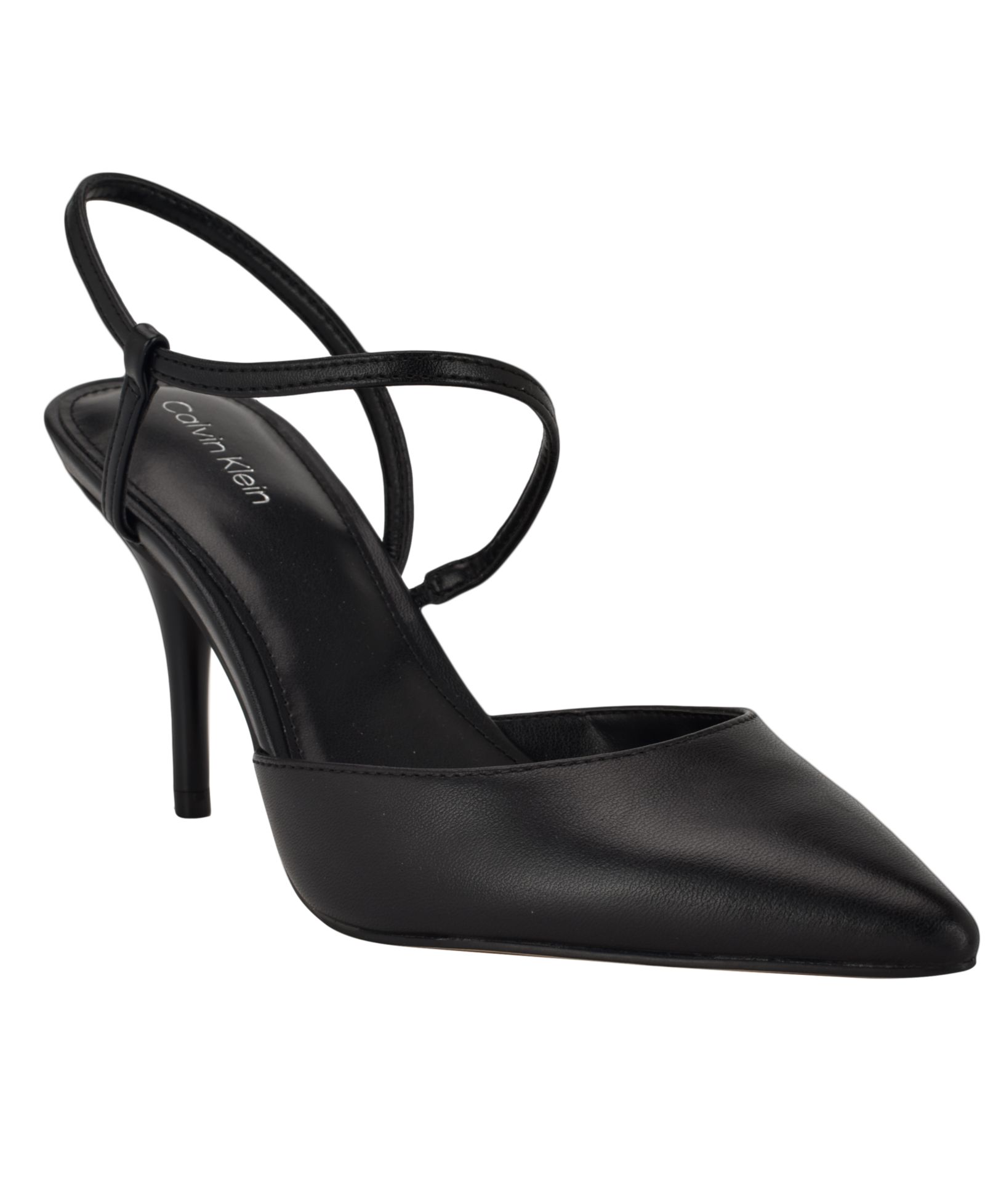 Calvin Klein Women's Cordera Strappy Slip-On Stiletto Pumps