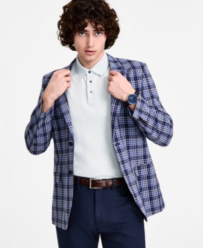 Navy Plaid