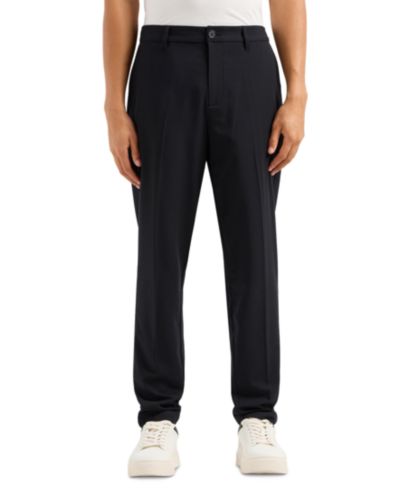 A|X Armani Exchange Мужские классические брюки из стрейч ткани