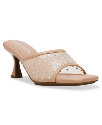 Женские босоножки Anne Klein Women's Julie Square Toe Mesh Mule