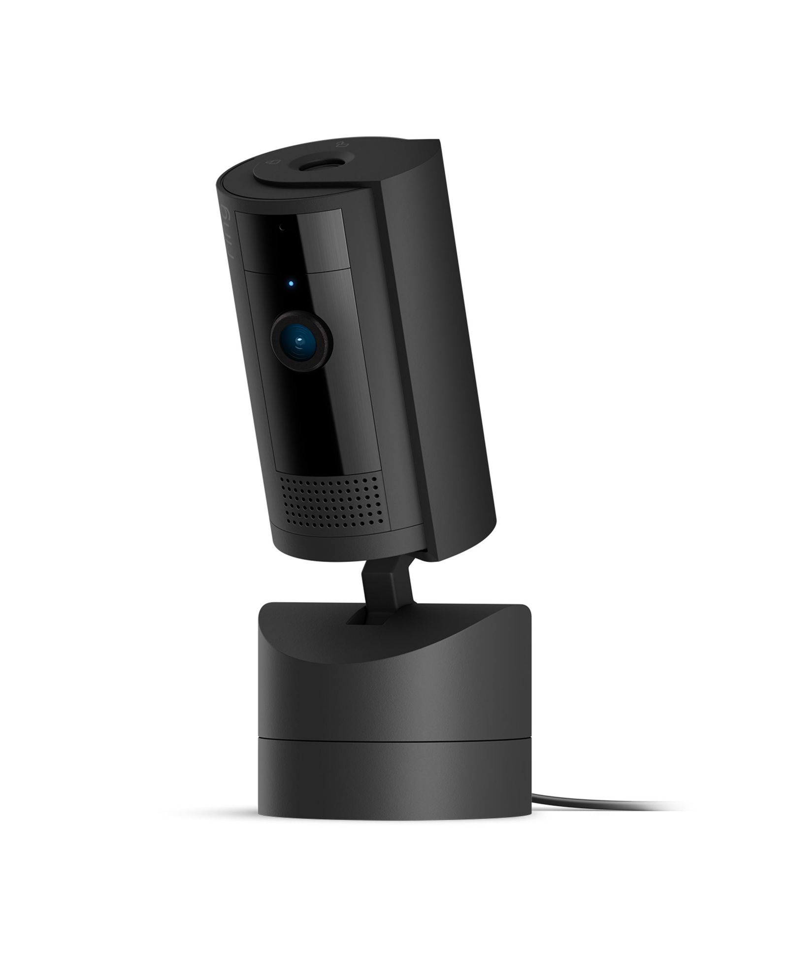 Ring Pan-Tilt Indoor Cam with 360degree(s) Horizontal Pan Coverage, Live View & Two-Way Talk, and HD Video in Black