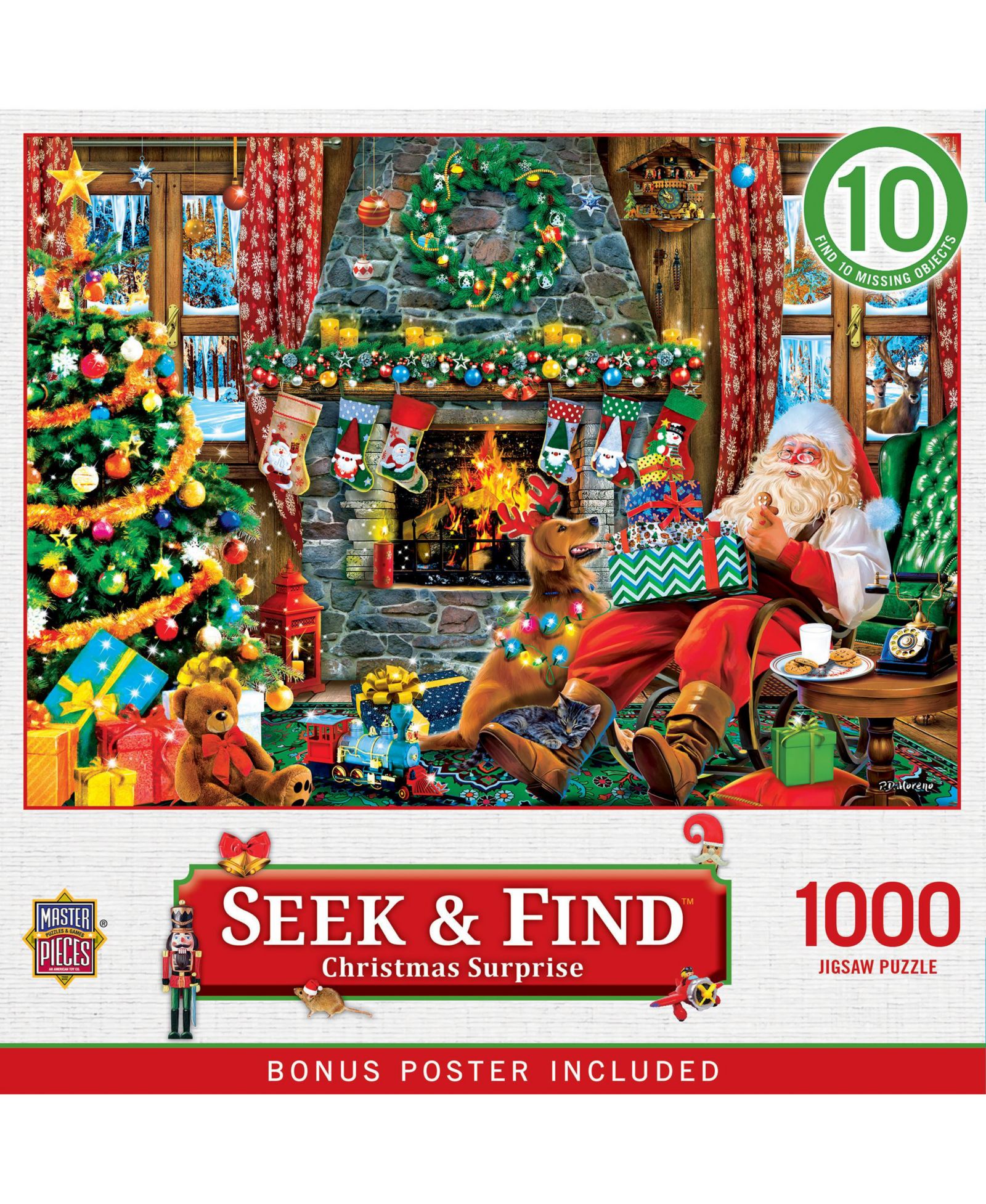 MasterPieces пазл-головоломка Christmas Surprise 1000 Piece