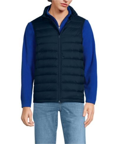 Lands' End Men's Wanderweight Packable Down Vest