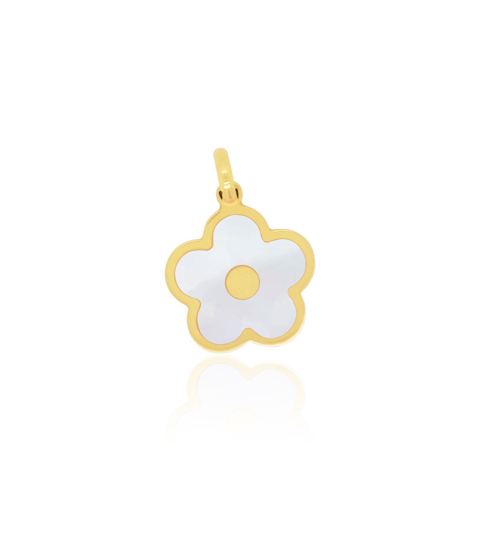 The Lovery Mother of Pearl Cherry Blossom Charm