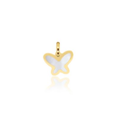 Подвеска The Lovery Mother of Pearl Butterfly Charm 15 мм