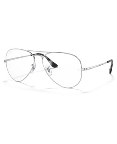 Ray-Ban Unisex Pilot/Aviator Metal RB6489 Aviator Optics Eyeglasses