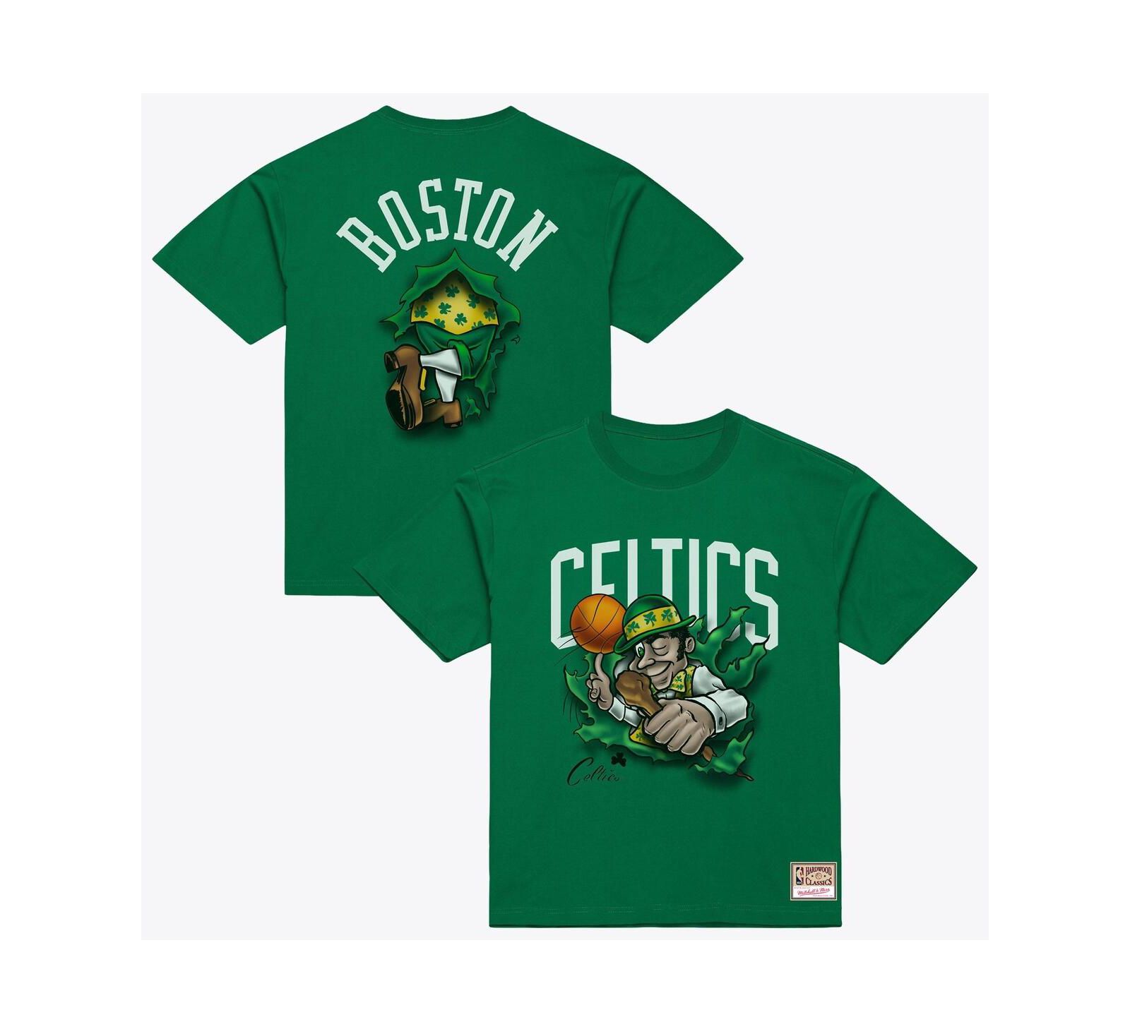 Мужская футболка Mitchell & Ness Boston Celtics Breakthrough, Kelly Green