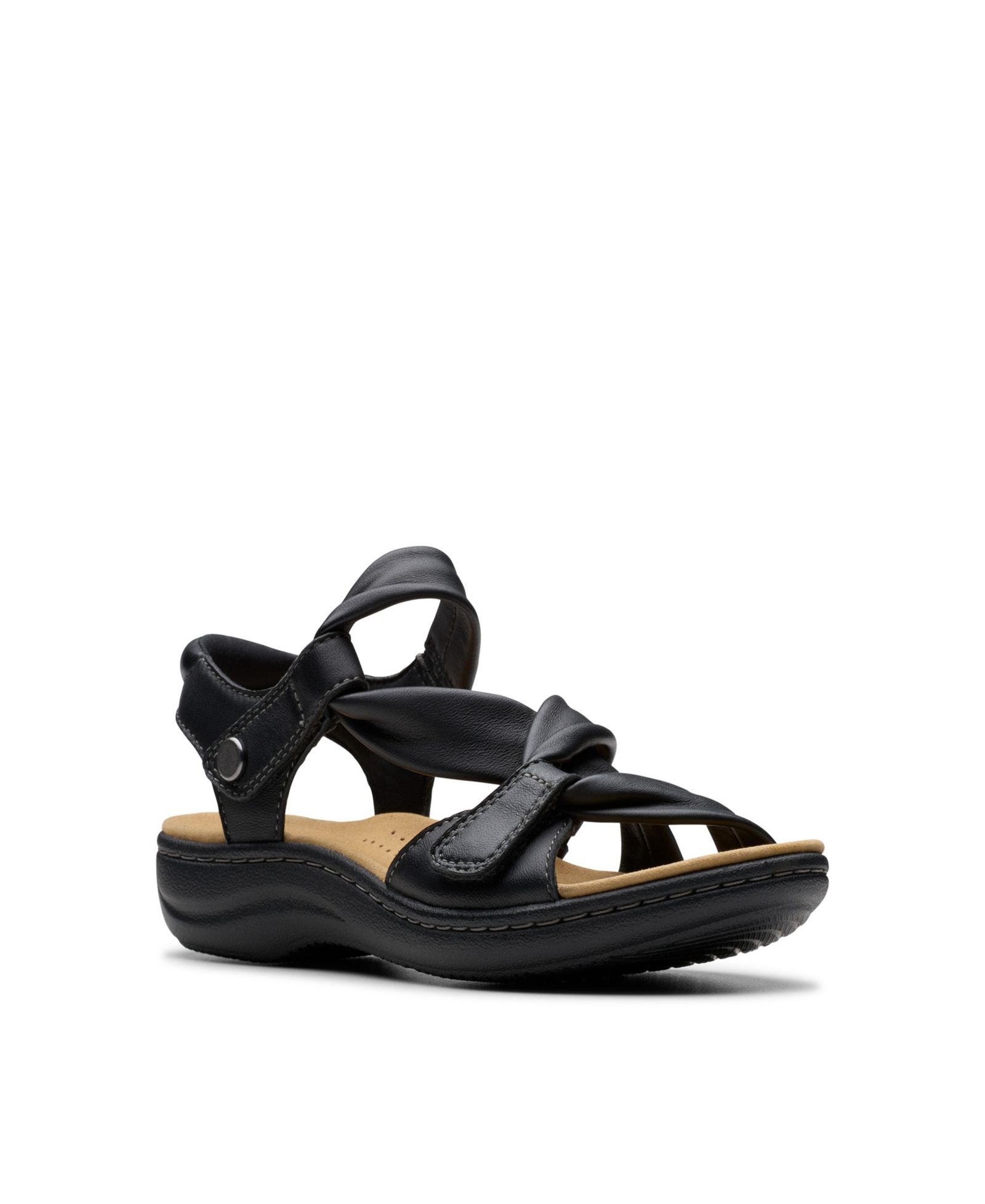Clarks Collection Women's Laurieann Bell Round Toe Flat Sandals