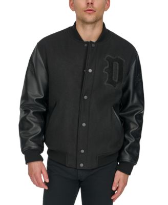 Dockers Men's Mixed-Media Varsity D бомбер-куртка