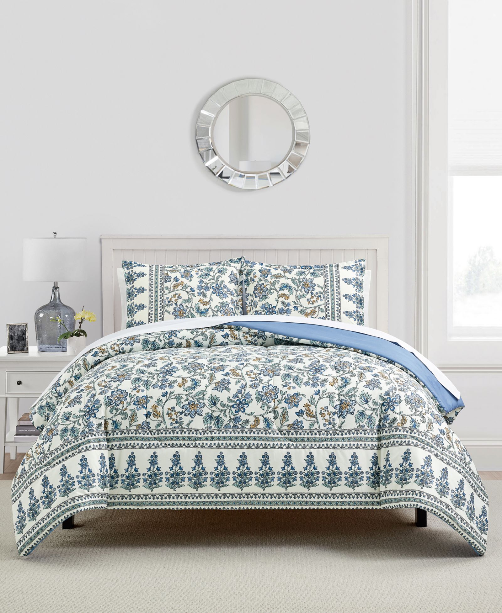 Комплект из 3 покрывал Macy's Jasmine Floral-Print
