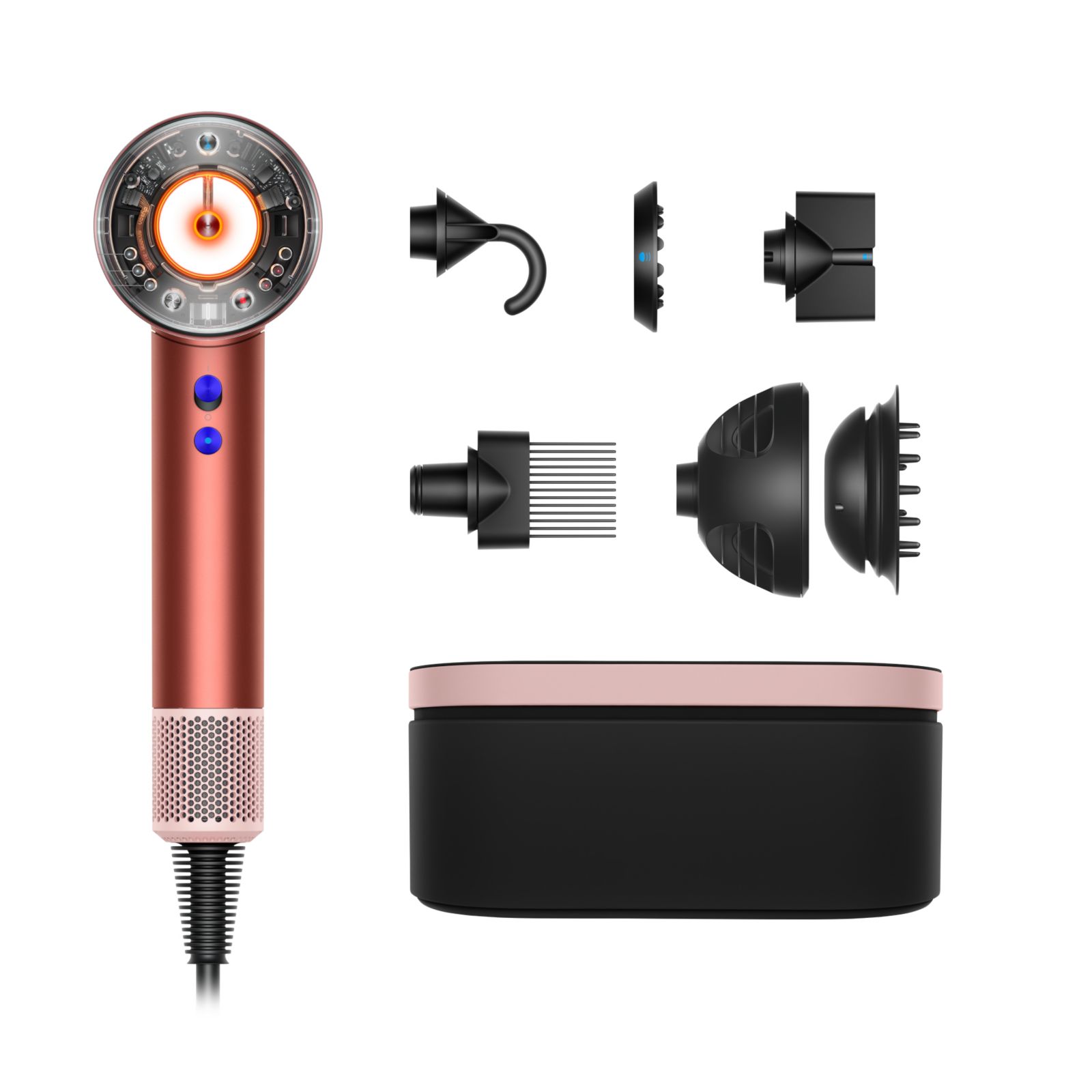 Special Edition Dyson Supersonic Nural Hair Dryer | Strawberry Bronze/Blush Pink