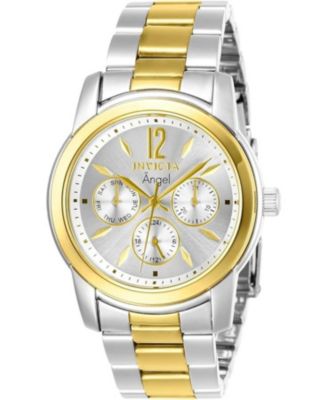 Invicta Women's 11735 Angel Quartz 3 Hand Silver Dial Watch