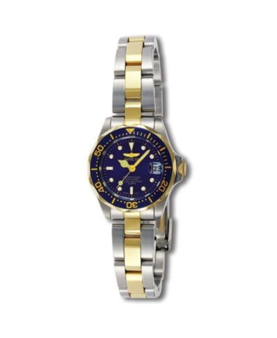 Invicta Women's 8942 Pro Diver Quartz 3 Hand Blue Dial Watch
