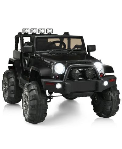Gymax Electric 46.5"L x 31"W x 29"H Parent Control with 2.4 GHz Remote Control Kids Ride-On Truck, 66 lbs Capacity, Ages 3-7