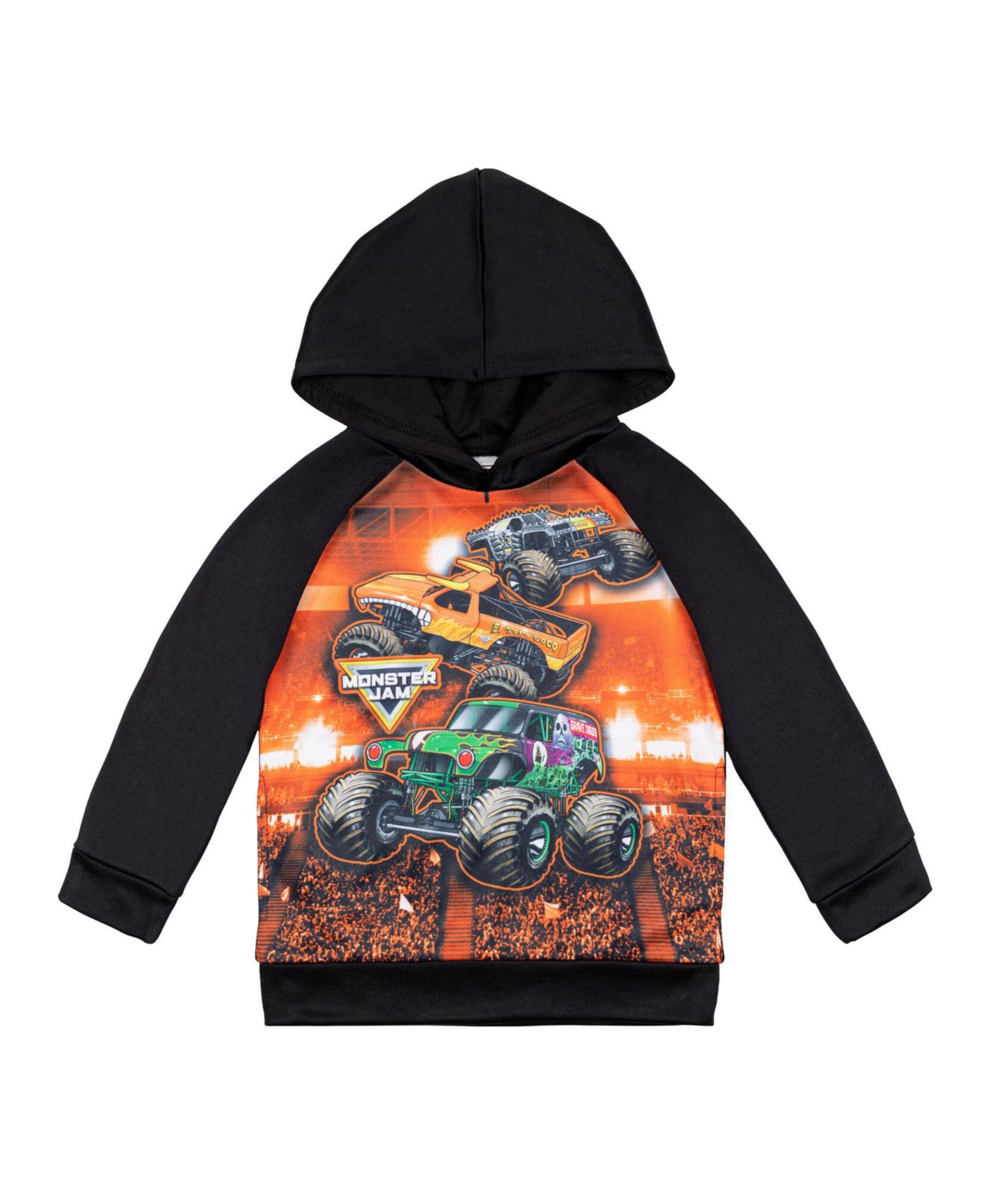 Monster Jam Детский флисовый худи с капюшоном