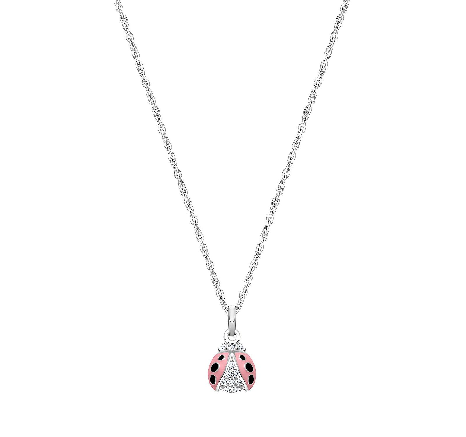 Tiny Blessings Ожерелье Love Bug из стерлингового серебра