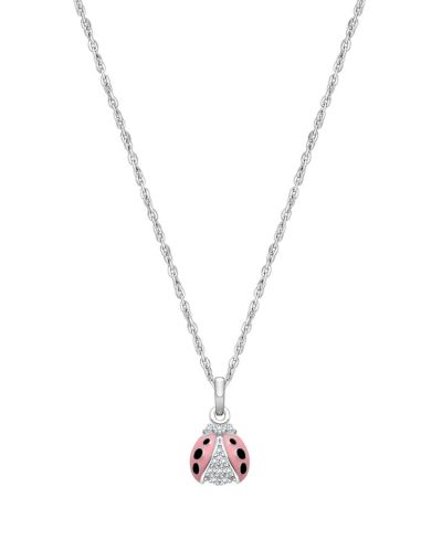 Tiny Blessings Sterling Silver Love Bug Necklace