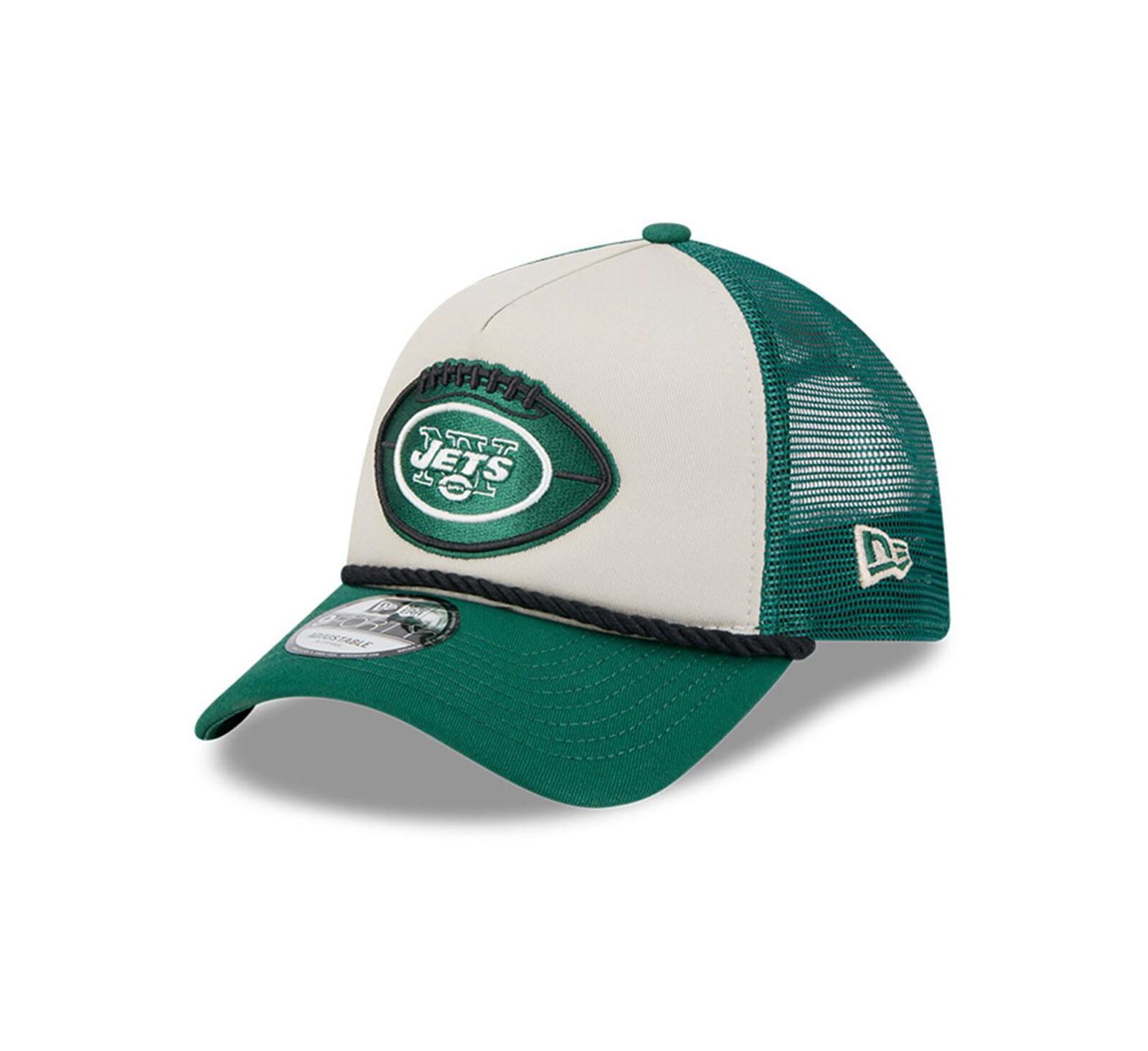Мужская кепка New Era New York Jets 2024 Sideline 9FORTY A-Frame