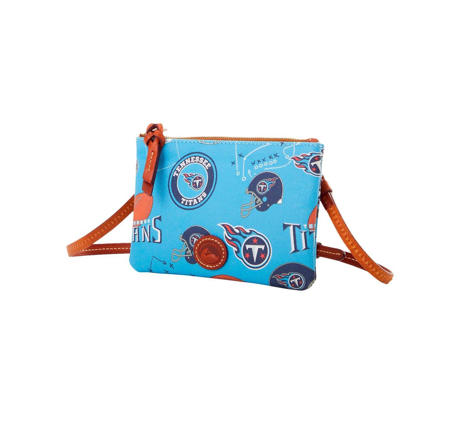 Dooney & Bourke Tennessee Titans Top Zip Crossbody Purse