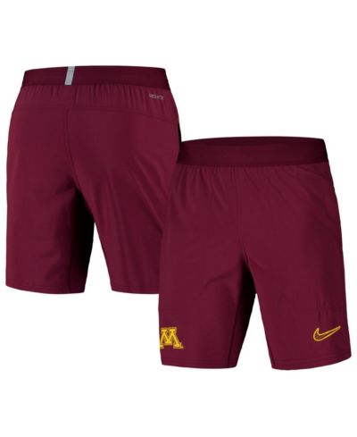 Мужские шорты Nike Maroon Minnesota Golden Gophers 2024/25 Sideline Performance Woven
