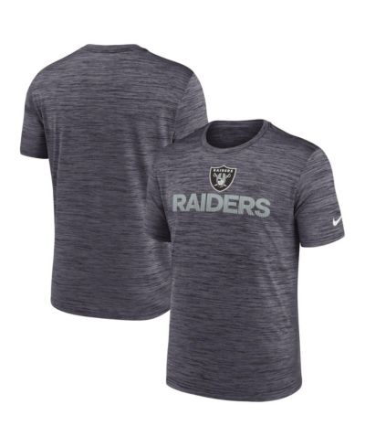 Nike Мужская черная футболка Las Vegas Raiders Blitz Velocity