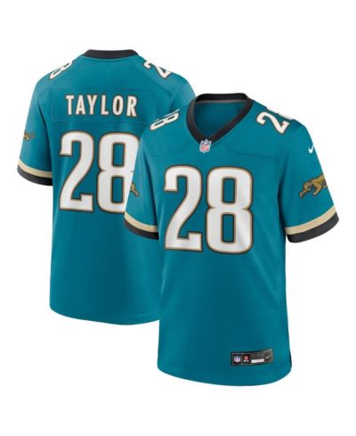 Nike джерси Nike Men's Fred Taylor Teal Jacksonville Jaguars Prowler Throwback Retired Player Game