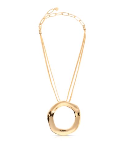 Ожерелье ETTIKA Plated Open Circle Statement
