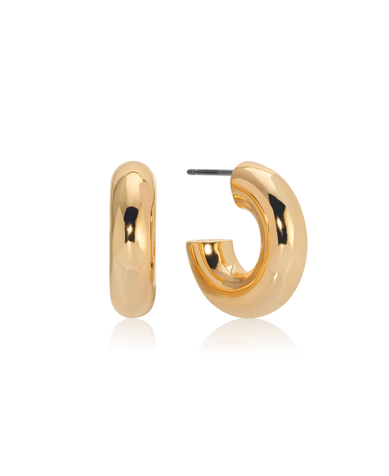 Серьги-кольца ETTIKA Mini Thick Classic Hoop