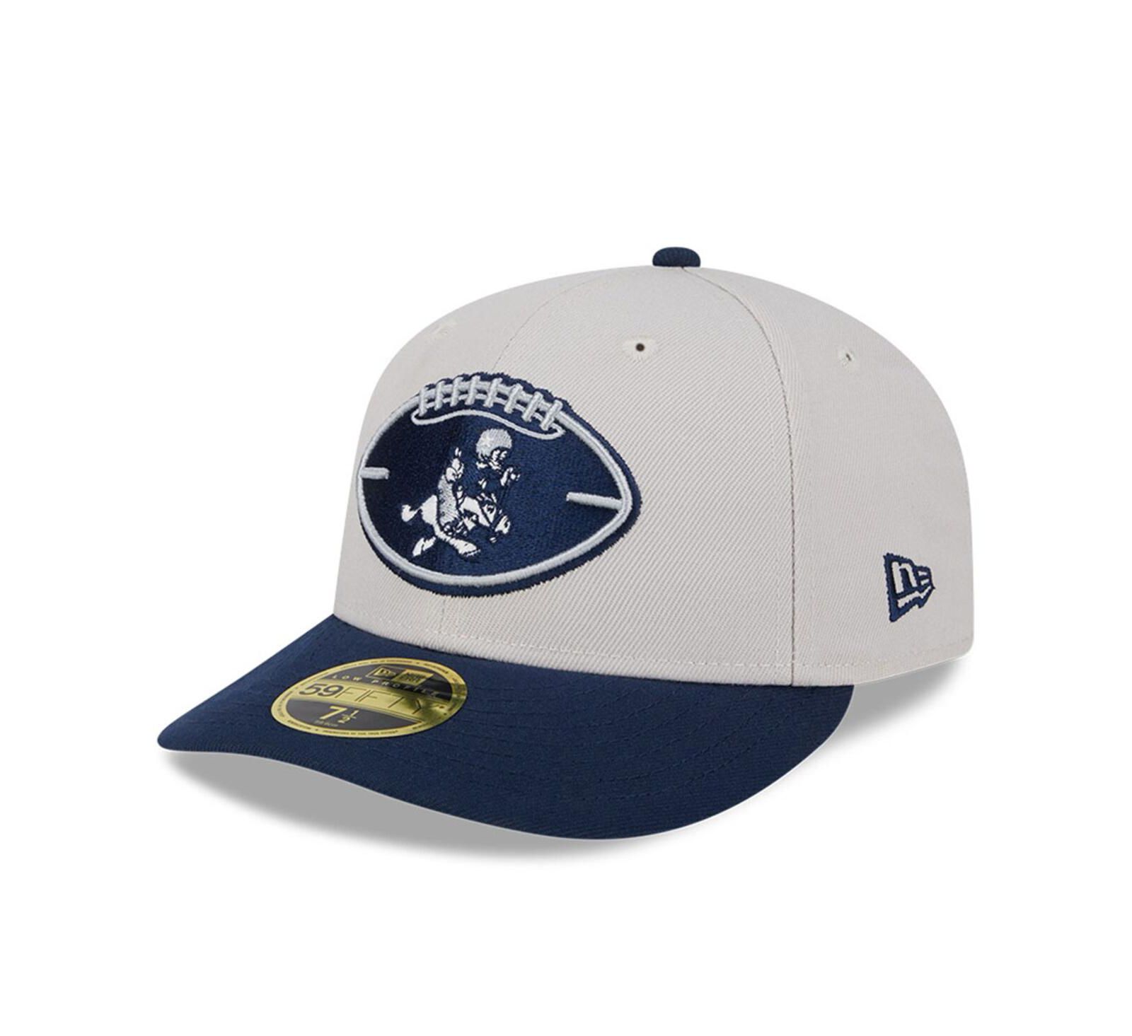 New Era Мужская кепка Dallas Cowboys 2024 Sideline Historic Low Profile 59FIFTY