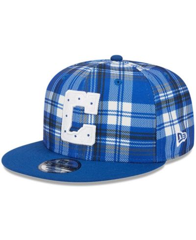 Мужская кепка New Era Indianapolis Colts 2024 Sideline Statement 9FIFTY Snapback