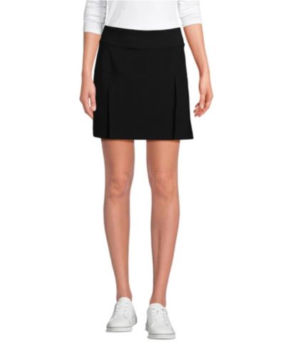 Lands' End Women's Performance Pleated Skort Above the Knee